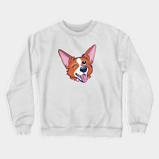 Corgi Dog Design Crewneck Sweatshirt